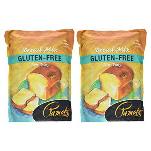 Pamela's Products 驚くべきグルテンフリーのパンミックス、4ポンド袋 (2個パック) Pamela's Products Amazing Gluten-Free Bread Mix, 4-Pound Bag (Pack of 2)