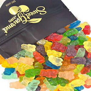 SweetGourmet  12 ե롼ĥե졼С | Х륯ǥ | 1ݥ SweetGourmet Gummi Bears 12 Fruit Flavors | Bulk Candy | 1 pound