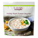 上品でシンプルなパーフェクトポテトチェダースープ、7.1オンス（2個パック） Tastefully Simple Perfectly Potato Cheddar Soup, 7.1 Ounce (Pack of 2)