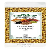 コリアンダーシード 1 LB スパイス By BulkShopMarket Coriander Seeds 1 LB Spice By BulkShopMarket