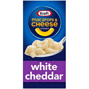 クラフトホワイトチェダーマカロニ＆チーズミール（7.3オンス箱 24個パック） Kraft White Cheddar Macaroni and Cheese Meal (7.3 oz Boxes, Pack of 24)