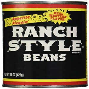 RANCH STYLE ブラックラベル ブラックビーンズ、15オンス RANCH STYLE Black Label Black Beans, 15 oz.