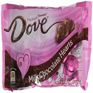 Dove Valentines Heart Promises ミルクチョコレート 8.87オンスパッケージ Dove Valentines Heart Promises, Milk Chocolate, 8.87-Ounce Package