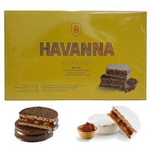 ハバナ アルファホレス ミクトス x 12 ユニダード - 612 グラム (21.58 オンス) Havanna Alfajores Mixtos x 12 unidades - 612 grams (21.58oz)