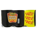 ブランストン ベイクドビーンズ (3x410g) - 2 個パック Branston Baked Beans (3x410g) - Pack of 2