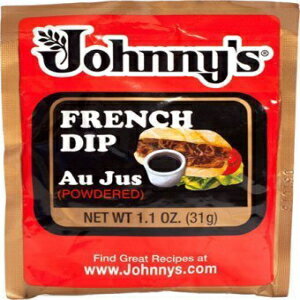 ジョニーズ フレンチ ディップ オー ジュス (粉末) 1.1 オンス (12 パック) by Johnny's Fine Foods JOHNNY'S French Dip Au Jus (Powdered) 1.1 oz (12-Pack) by Johnny's Fine Foods