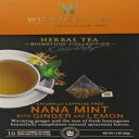 Wissotzky the Signature Collection Tea、ナナミント、ジンジャー、レモン入り、16 カウント (6 個パック) by Wissotzky Tea Wissotzky the Signature Collection Tea, Nana Mint with Ginger And Lemon, 16 Count (Pack of 6) by Wissot