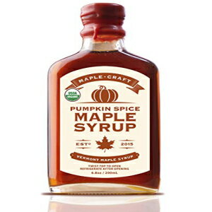 ᡼ץ륯եȥա ѥץ󥹥ѥ Сȥ᡼ץ륷å (˥å) Maple Craft Foods, Pumpkin Spice Vermont Maple Syrup (Organic)
