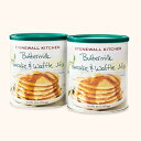 Stonewall Kitchen バターミルクパンケーキ ワッフルミックス (2 パック - 16 オンス) Stonewall Kitchen Buttermilk Pancake Waffle Mix (2 Pack - 16 Ounces)