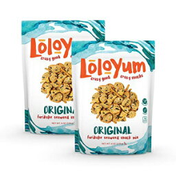 LoloYum ふりかけ海藻スナックミックス (オリジナル、6オンス x 2パック) LoloYum Furikake Seaweed Snack Mix (Original, 6oz x 2 packs)