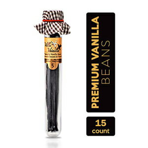 ヴィラヴァイニラピュアメキシカンバニラビーンズ（15個のバニラビーンズ全体） Villa Vainilla Pure Mexican Vanilla Beans (15 whole vanilla beans)
