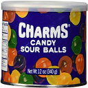 12 Ounce (Pack of 1), Sour, Charms Sour Balls Hard Candy Tin - 12 Oz Can