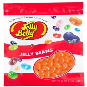 楽天Glomarket1 Pound （Pack of 1）, Tangerine, Jelly Belly Sunkist Tangerine Jelly Beans - 1 Pound （16 Ounces） Resealable Bag - Genuine, Official, Straight from the Source