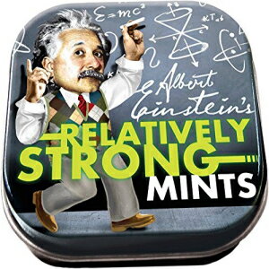 失業者の哲学者ギルド アインシュタイン 比較的強いミント - ミント 1 缶 The Unemployed Philosophers Guild Einstein Relatively Strong Mints - 1 Tin of Mints