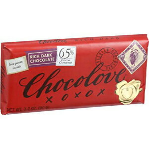 Chocolove å  祳졼 С3.2  Chocolove Rich Dark Chocolate Bar, 3.2 OZ