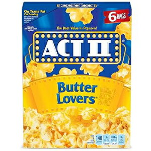 ACT II Butter Lovers Popcorn, 2.75 Oz, 6 Ct