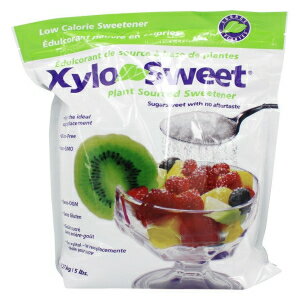 楽天GlomarketXlear XyloSweet Non-GMO Xylitol Sweetener - Natural Sweetener Sugar Substitute, Granules, 5 Pound Bag （Pack of 1）