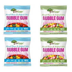 Tree Hugger Х֥륬 - Х饨ƥѥå - 2  (4 ) Tree Hugger Bubble Gum - Variety Pack - 2 Oz (4 bags)