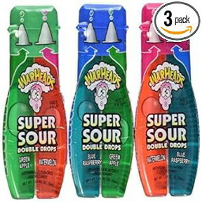 Warheads Super Sour Double Drops- Variety Pack- Pack Of 3