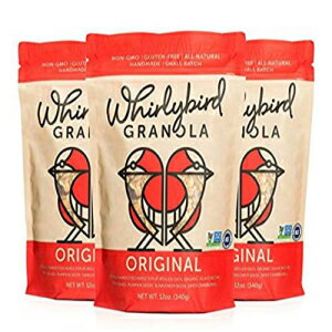 Whirlybird グラノーラ オリジナル 12オンス、3個パック Whirlybird Granola Original 12oz, Pack of 3