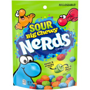 10oz, Pack of 1, Sour, Nerds Sour Big Chewy Candy, 10 Ounce, Pack of 1