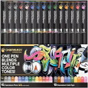 Chameleon Art Products, 15 Pens + 10 Color Tops (25-Pen Deluxe Set)