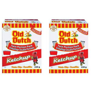 オールド ダッチ ケチャップ チップス 2 箱 (2 x 220G) バンドル {カナダから輸入}+ 2 Boxes of Old Dutch Ketchup Chips (2 x 220G) Bundle {Imported from Canada}+