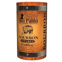 1.56 Pound (Pack of 1), Collectible Tube, 25oz Don Pablo Bourbon Infused Specialty Coffee - Whole Bean Coffee -25 ounce bag in..