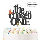 EBU[h̃e[}I΂ꂽONEP[Lgbp[EBU[h1΂̒aP[Lgbp[n[̃e[}}WbNp[eB[1΂̒ap[eB[ LILIPARTY Wizard Theme The Chosen ONE Cake Topper Wizard 1st Birthday Cake Topper for Harry Theme Magic P