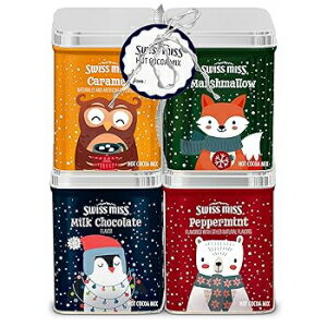 Swiss Miss Hot Cocoa Gift Tin, Assorted Flavors and Designs, 5.52 oz.
