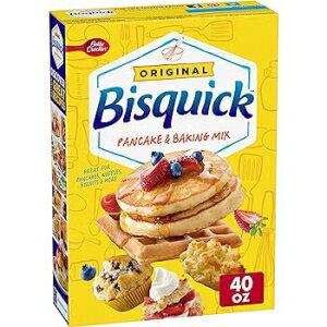 2.5 Pound (Pack of 1), Original, Betty Crocker Bisquick Original Pancake & Baking Mix, 40 oz.