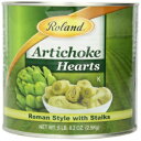 楽天GlomarketRoland Foods アーティチョーク ハーツ、ローマン スタイル、茎付き、81 オンス Roland Foods Artichoke Hearts, Roman Style with Stalks, 81 Ounce