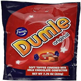 楽天GlomarketFazer Dumle Original Soft Toffee Covered With Milk Chocolate 220g bag