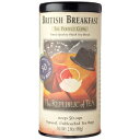 The Republic of Tea British Breakfast Black Tea 2.8 oz Tin, 50 Tea Bags, Gourmet Black Tea Caffeinated