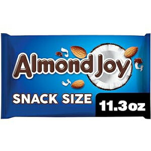 11.3 Ounce (Pack of 1), Coconut, ALMOND JOY Coconut and Almond Chocolate Candy Bag, 11.3 oz