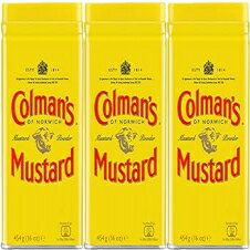 1 Pound (Pack of 3), Mustard, Colman's Mustard Powder, 16-Ounce Cans (Pack of 3)