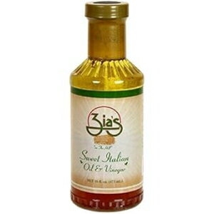 Zia's スイートイタリアンオイル&ビネガーサラダドレッシング、16オンスボトル Zia's Sweet Italian Oil & Vinegar Salad Dressing, 16 Ounce Bottle