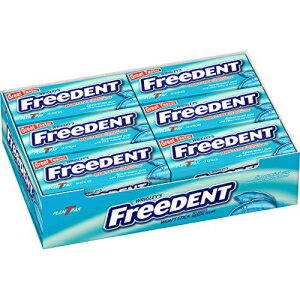 フリーデント (12 パック) WRIGLEY'S スペアミント チューインガム、15 スティック Freedent (12 Pack) WRIGLEY'S Spearmint Chewing Gum, 15 Stick