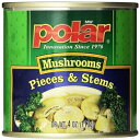 MW ポーラーマッシュルーム、ピースと茎、4 オンス (24 個パック) MW Polar Mushrooms, Pieces & Stems, 4-Ounce (Pack of 24)