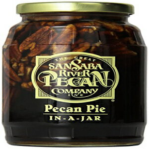 ジャー入りピーカンパイ 2 パック、グレート サンサバ リバー ピーカン カンパニー製 Pecan Pie In-A-Jar 2 Pack, By The Great San Saba River Pecan Company