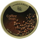 キャベンディッシュ & ハーベイ コーヒー ドロップス 1.75 オンス (7 パック) Cavendish & Harvey Coffee Drops 1.75oz (7 Pack)