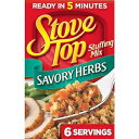 6 Ounce (Pack of 1), Stove Top Savory Herb Stuffing Mix (6 oz Box)