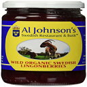 AEW\̃ChEI[KjbNEXEF[fYSx[ Al Johnson's Wild Organic Swedish Lingonberries