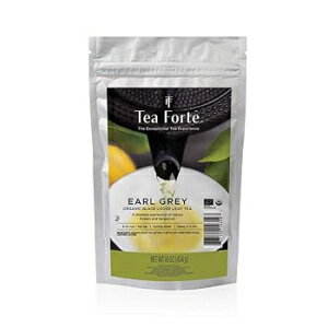 륰쥤ƥեƥ륰쥤롼Х륯ƥ1ݥɥݡ˥å㡢160170ʬ Earl Grey, Tea Forte Earl Grey Loose Bulk Tea 1 Pound Pouch, Organic Black Tea, Makes 160-170 Cups