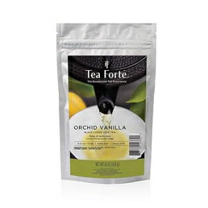 å Х˥顢ƥ ե å Х˥ 롼 Х륯 ƥ1 ݥ ѥ 160  170 ʬ Orchid Vanilla, Tea Forte Orchid Vanilla Loose Bulk Tea, 1 Pound Pouch, Black Tea Makes 160-170 Cups