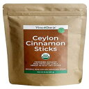 1 Pound (Pack of 1), Viva Doria Organic Ceylon Cinnamon Sticks, 5'' Cut, Alba Grade, True Cinnamon, 16 Oz, | 70-75 Sticks | 100% Raw From Sri Lanka