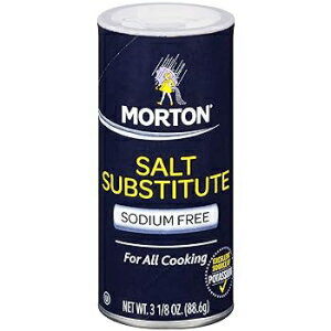 Morton Salt Substitute, Sodium Free, 3.12 Ounce