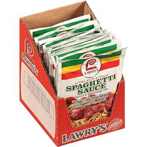 1.42 Ounce (Pack of 12), Lawry's Extra Rich & Thick Spaghetti Sauce Spices & Seasonings Mix, 1.42 oz (Pack of 12)