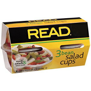 3 r[T_A4 IX (6 pbN) Read 3 Bean Salad, 4 Ounce (Pack of 6)