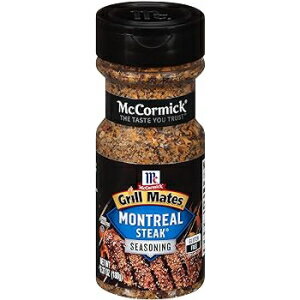 6.37 Ounce (Pack of 1), McCormick Grill Mates Montreal Steak Seasoning, 6.37 Oz